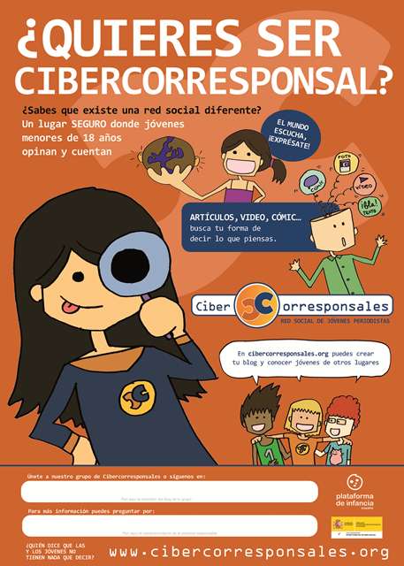poster CIBERCORRESPONSALES.ORG