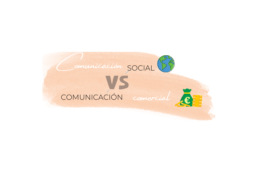 comunicación social vs comercial